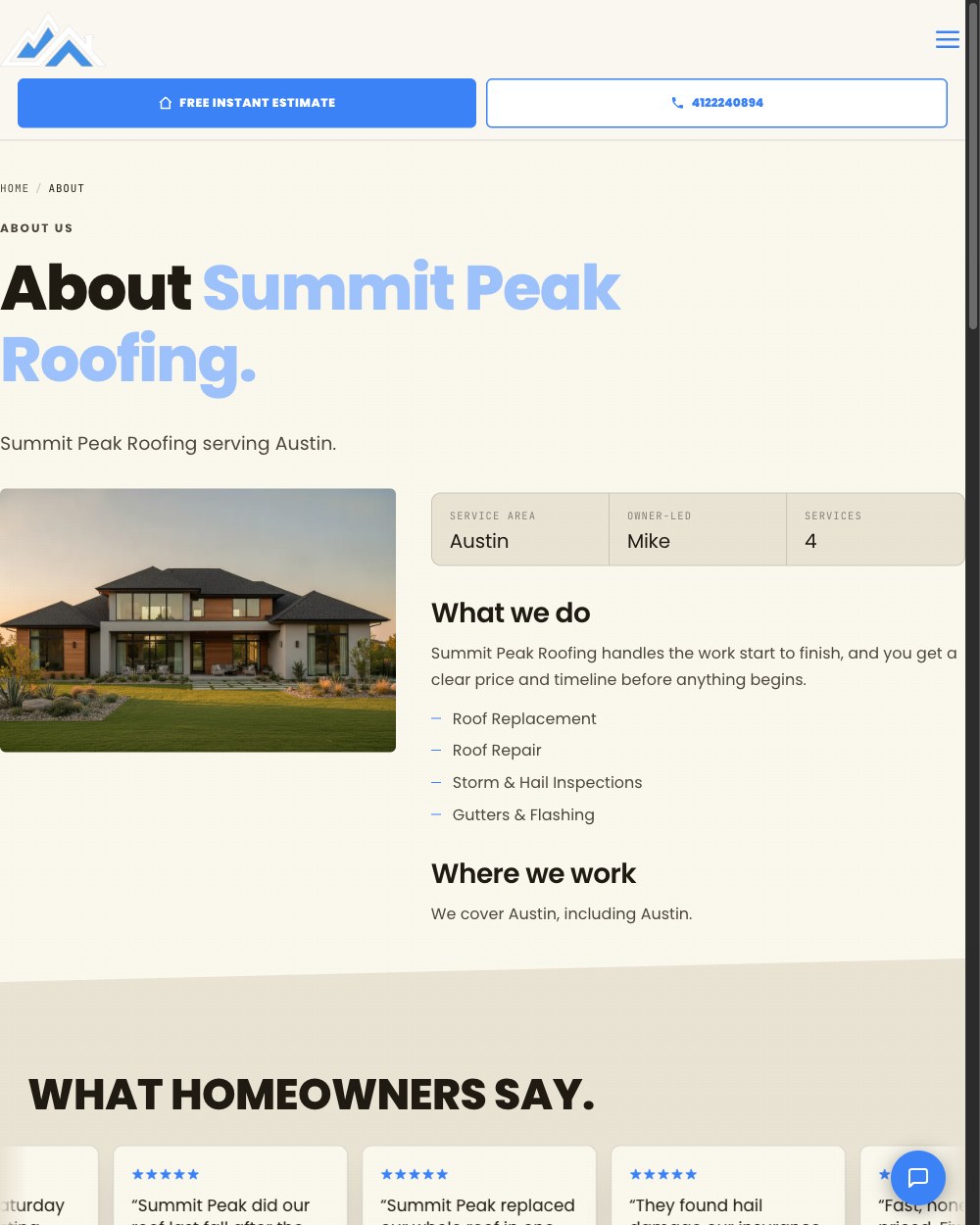 About of a Base Layer website