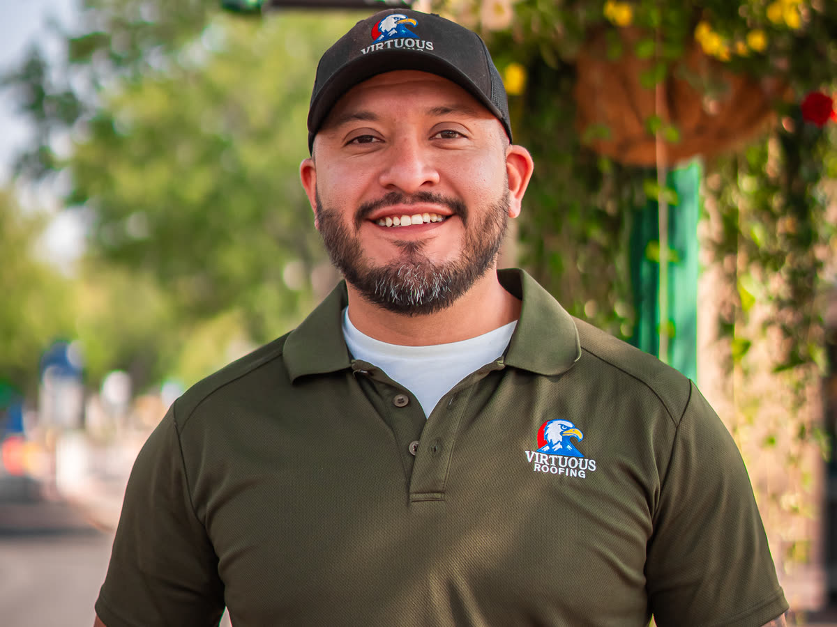 Edgar Ramirez, owner of Virtuous Roofing